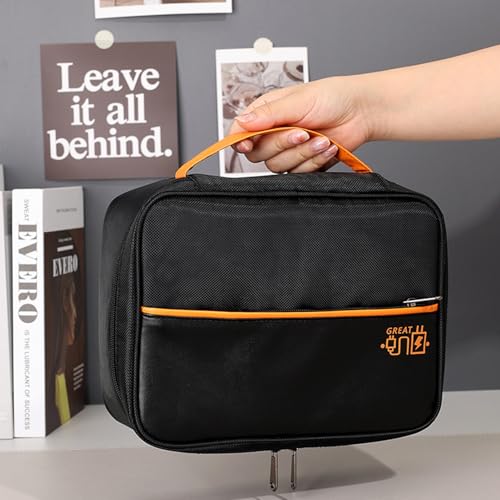 Organizer Bag Big Case Cable Electronic Devices Travel Pouch USB Charger Accessories Mouse Phone SD Power Bank Earphone - color: Wine Red