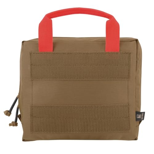 KRYDEX Clear Top Insert Bag with Hook Panel Tactical Packing Cube Travel Organizer Bag (Large-CB) - color: Large-CB