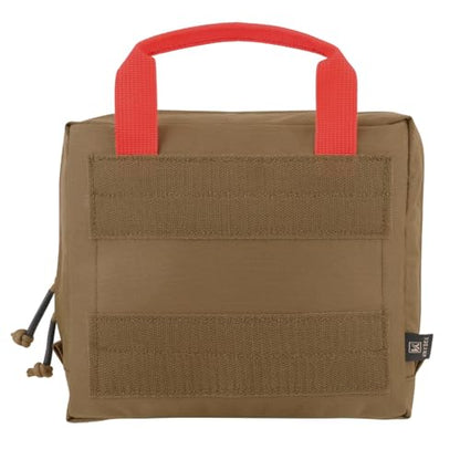 KRYDEX Clear Top Insert Bag with Hook Panel Tactical Packing Cube Travel Organizer Bag (Large-CB) - color: Large-CB