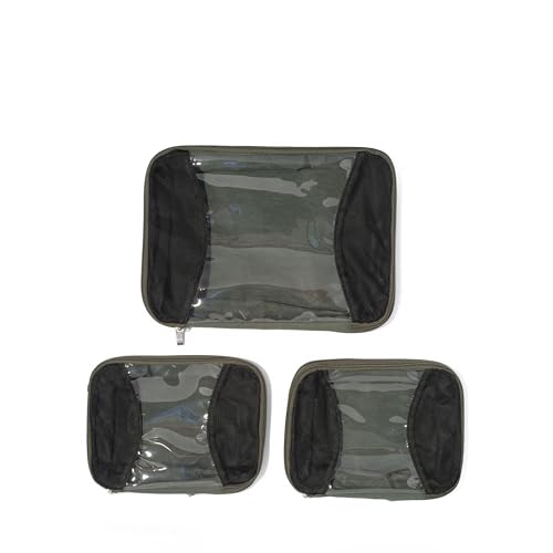 Baggallini Compression Cube 3-piece set - Lightweight Compression Packing Cubes for Travel - color: Thyme