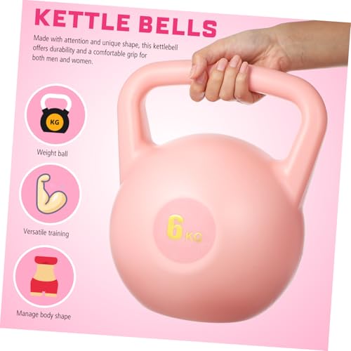 Happyyami Cute Design Water Kettlebell Multipurpose Training Equipment Home Fitness Kettlebell Dumbbell