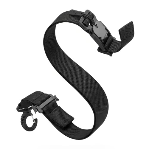 1 Pack Messenger Bag 3 Point Belt with Magnetic Quick Release Buckle Stability Belts Add on Straps for Crossbody Bag Sling Backpack Chest Bag Daypack Shoulder Bag Black