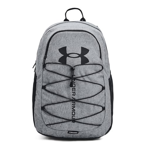 Under Armour Hustle Sport Backpack - color: Pitch Gray Medium Heather (012)/Black