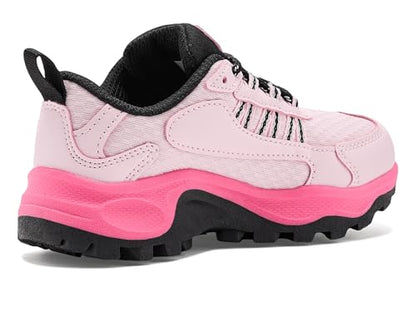 Merrell Kids' Stowe Low - color: Pink/Silver/Black, size: 5 Big Kid