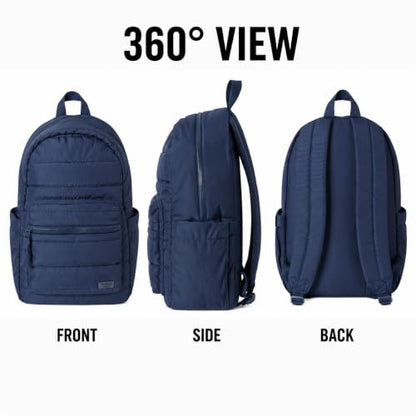 Reebok Backpack - Multipurpose Lightweight Carry On Everyday Laptop Gym Travel Commuter Backpack, Skyler Blue - color: Skyler Blue