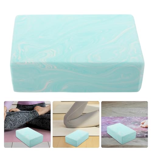 High Density Non-slip Yoga Brick Eva Foam Block for Balance Training and Stretching, Lightweight Pilates Exercise Accessory for Men and Women, Camouflage Green