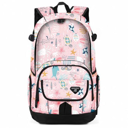 rickyh style School Backpack Travel Bag for Men & Women Lightweight College Back Pack with Laptop Compartmen - color: 04fhdsj