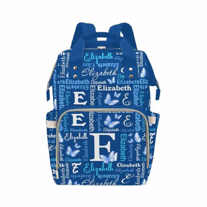 MyPupSocks Custom Diaper Bag, Customized Diaper Backpack Personalized Mummy Nursing Baby Bags Fashion Shoulders Bag Casual Daypack Travel Bag for Mom Girls Mother's Day - color: Color 13