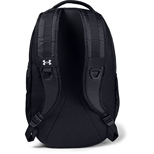 Under Armour Unisex Hustle 5.0 Backpack - color: Black (001)/Silver