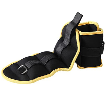 JFIT Ankle Weights - Ankle Weight Pair 10 Weight and Bundle Options - 0.5 to 8 lbs. Each (Set of 2) Adjustable Straps – Comfortable, Breathable, Moisture Absorbent Weight Straps for Men and Women - size: 2 lb Pair