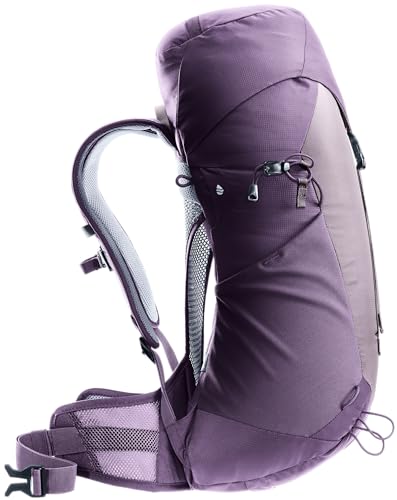Deuter AC Lite 22L SL Hiking & Daypack Backpack with Narrow Fit, Steel Frame & Superior Breathability - Lavender-Purple - color: Lavender-purple, size: 22L
