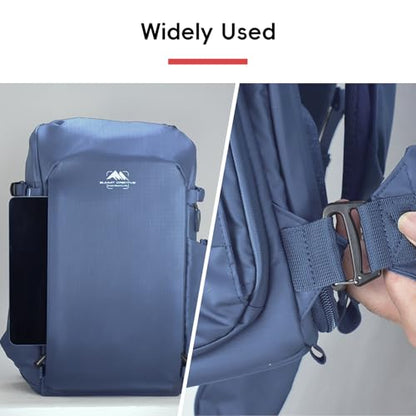Summit Creative 26L Camera Backpack – Water-Resistant DSLR & Mirrorless Photography Bag with Lens, Tripod Holder & 16" Laptop Compartment – Blue - color: 26L Blue