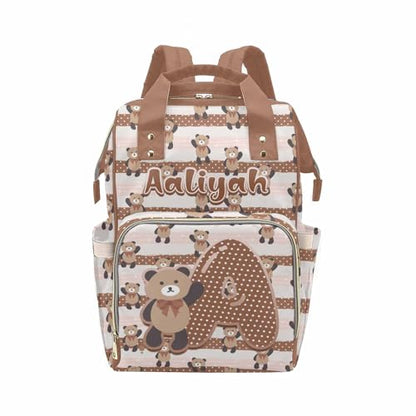Newcos Custom Name Boy Baby Bags for Girls, Personalized Diaper Bag Backpack for Baby Boy Mom, Nursing Bag Mommy Tote Bags for New Mom Wife Mothers Day Women Men Purple - color: Patten 24