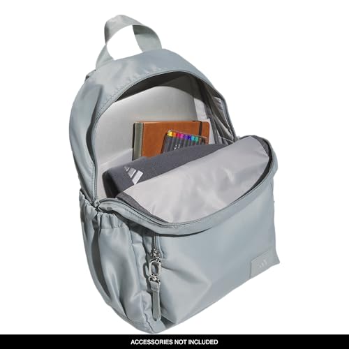 adidas Weekender Backpack – Small Lightweight Everyday Bag, 19L, Wonder Sage Green/2, OSFA - color: Wonder Sage Green/2