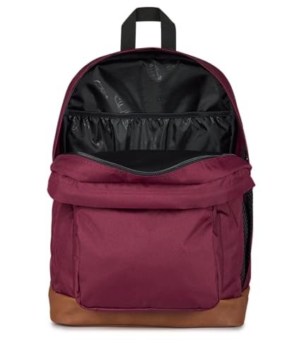 JanSport Cool Backpack with 15-inch Laptop Sleeve, Large Computer Bag Rucksack with 2 Compartments, Ergonomic Straps, Cherry Lacquer - color: Cherry Lacquer