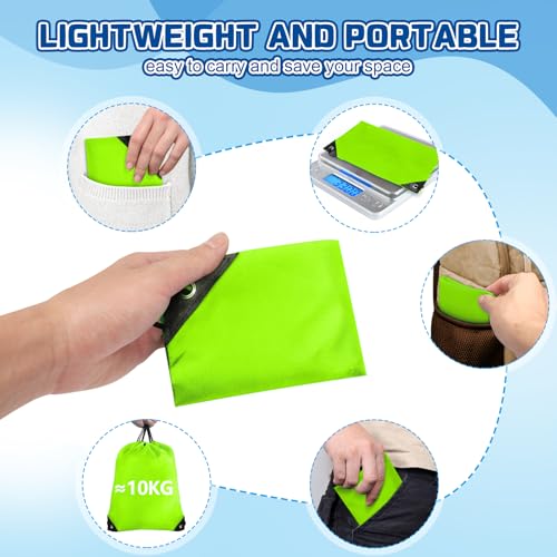 Grneric Drawstring Backpack Bulk 70Pcs String Backpack Drawstring Bags Cinch Bag Sackpack for Men Women Gym(Light Green) - color: Light Green