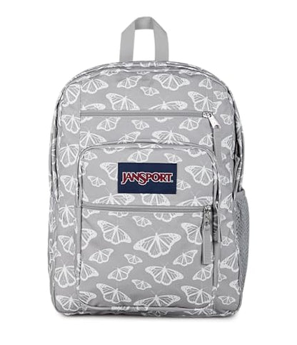 JanSport Laptop Backpack - Computer Bag with 2 Compartments, Ergonomic Shoulder Straps, 15” Laptop Sleeve, Haul Handle - Flutter By Grey - color: Flutter By Grey