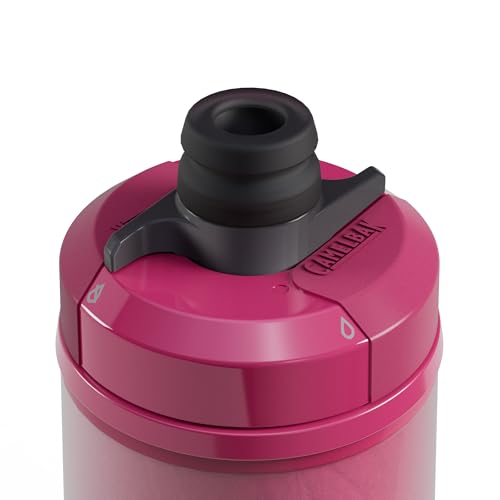 CamelBak Podium Chill Insulated Bike Squeeze Water Bottle, Cold Retention for Cycling, 24oz, Mercury Berry - color: Mercury Berry