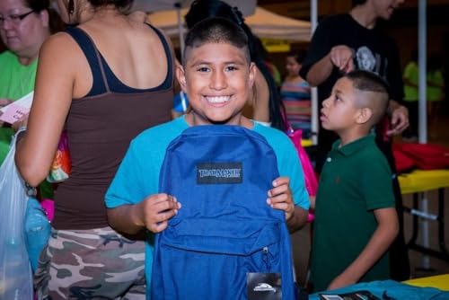 Trail maker Backpack with School Supplies for Kids - 20 Piece Back to School Supplies with 17" Backpack (Navy) - color: Navy Pack