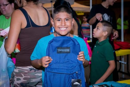 Trail maker Backpack with School Supplies for Kids - 20 Piece Back to School Supplies with 17" Backpack (Navy) - color: Navy Pack