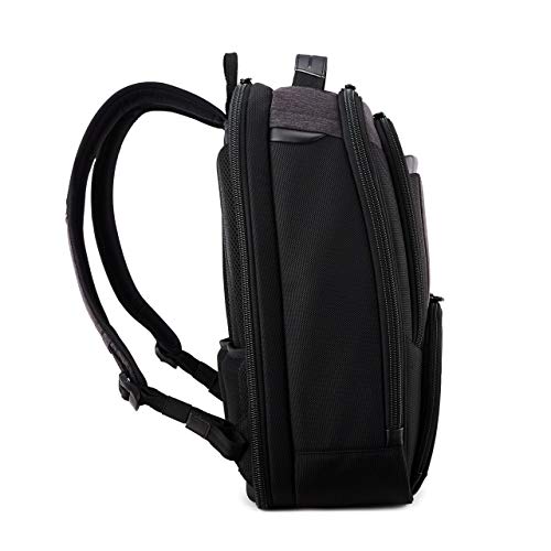 Samsonite Pro Slim Backpack, Shaded Grey/Black, One Size - color: Shaded Grey/Black