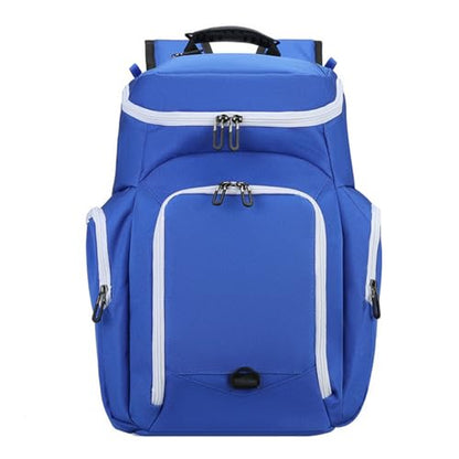 Basketball Backpack Large Sports Bag with Laptop Compartment, Ball and Shoe Compartment, for Volleyball Football - color: A