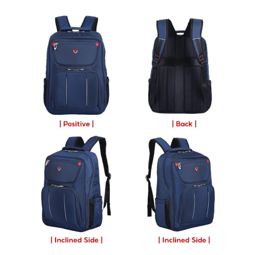 SAKOS Turbo 15.6 inch Laptop Backpack, Professional Travel Backpack Carry on Flight - TSA Approved, Water Resistant Luggage Backpack for Men & Women, College Backpack with Laptop Compartment - Blue - color: 5. Turbo - Blue