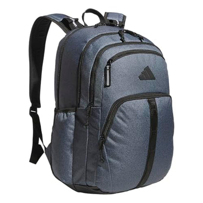 adidas Prime 7 Backpack for Laptop, School and Travel, 37L - color: Twill Onix Grey/Black
