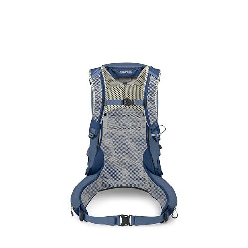 Osprey Stratos 24L Men's Hiking Backpack - Adjustable Daypack with Waterproof Raincover & Bottle Pockets, Nirvana Blue - color: Nirvana Blue, style: 24l