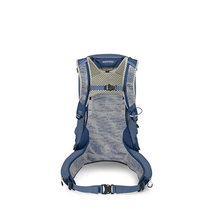 Osprey Stratos 24L Men's Hiking Backpack - Adjustable Daypack with Waterproof Raincover & Bottle Pockets, Nirvana Blue - color: Nirvana Blue, style: 24l