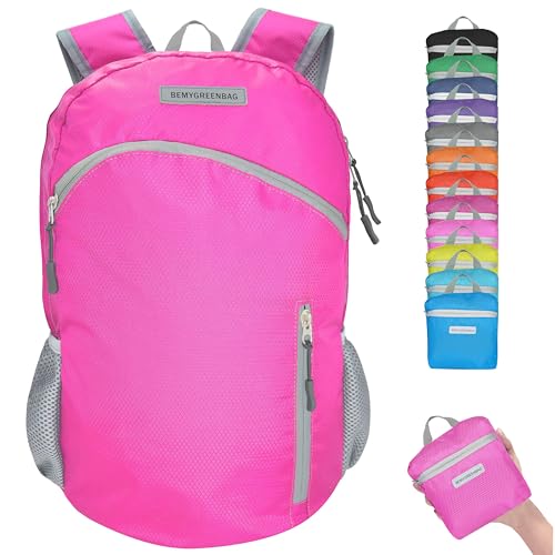 35L Foldable Waterproof Backpack For Outdoor Sports Travel Inside Wet Clothes Compartment Packable For Multiple - color: 1fushai