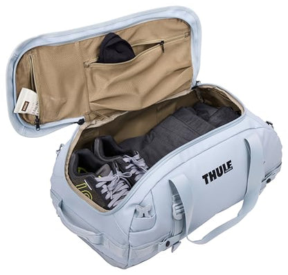 Thule Chasm Duffel bag, Weather-resistant materials, Easy packing, Converts to backpack, Internal pockets, Travel-ready - color: Soft blue, size: 40L