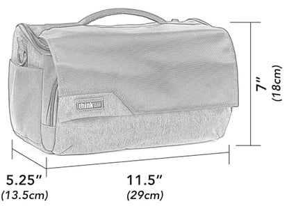 Think Tank Mirrorless Mover 25 Camera Bag (Cool Grey) Large - color: Cool Grey, size: 25 - Large