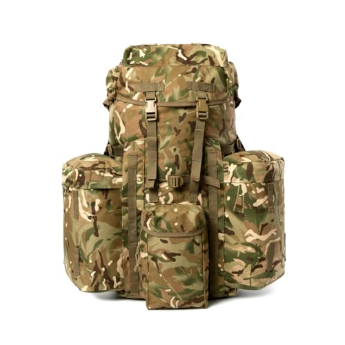 MT PLCE Tactical Backpack with Internal Frame, Military Rucksack for Outdoor, Hiking, Survival - color: Mtp