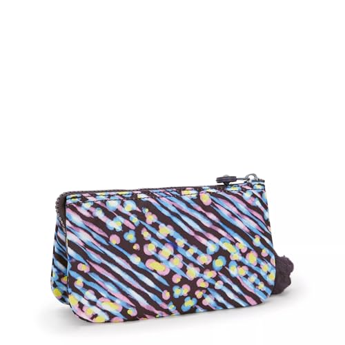 Kipling Women's Creativity Large Pouch, Versatile Cosmetics Kit, Lightweight Travel Organizer - color: Undersea Lights, size: 7.25''L x 4.25''H x 1.5''D