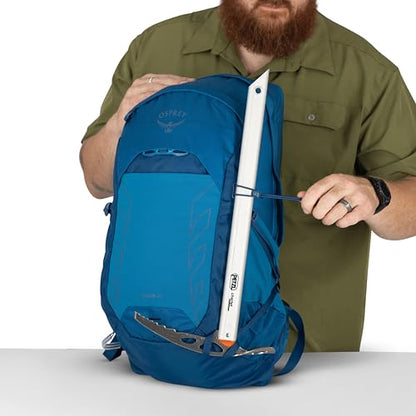 Osprey Talon 22L Men's Lightweight Hiking Backpack - Small Daypack for Travel & Camping, Green Canopy/Pine Leaf, Extended Fit - color: Green Canopy/Pine Leaf, size: 22L - Extended Fit