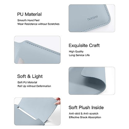 Laptop Sleeve Case for New MacBook Air M4/M3/M2 13.6"/Pro/Max A3240 A3113 A2442 Pro 14, 13.5 Surface 5/4/3/2/1, 14" Dell ASUS Acer Chromebook/HP Stream/IdeaPad, with Small Case, Blue - color: Blue, size: 13.6-14 inch