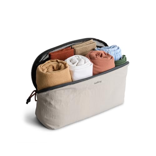 Bellroy Packing Cube 4L (Organizer Packing Pouch with Internal Zip Pocket and Durable, Lightweight Design) - Ash - color: Ash