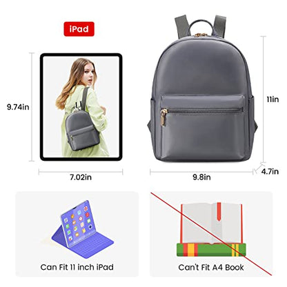 LOVEVOOK Backpack for Women Light Weight Waterproof Backpack Purses Daily Backpack… | Light Weight - color: Dark Gray