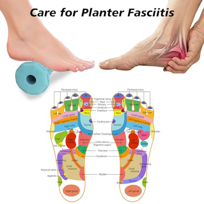 Plantar Fasciitis Relief,Foot Roller,Foot Massager Roller for Plantar Fasciitis,Deep Tissue Muscle Massage,Arch and Heel Pain Relief,Portable Reflexology Tool(Green) - color: Green