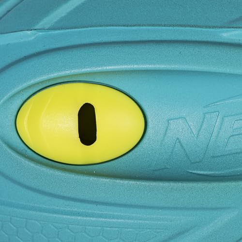 Nerf Vortex Aero Howler Neon Foam Ball, Classic Long-Distance Football, Flight-Optimizing Tail, Whistling Sound, Indoor & Outdoor Fun (Amazon Exclusive) - color: Light Blue