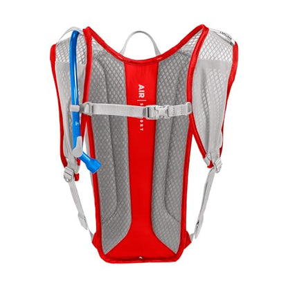 CamelBak Rogue Light 7 Hydration Backpack with Crux Reservoir, Lightweight Ventilated Design for Biking and Hiking - color: Red 2.0