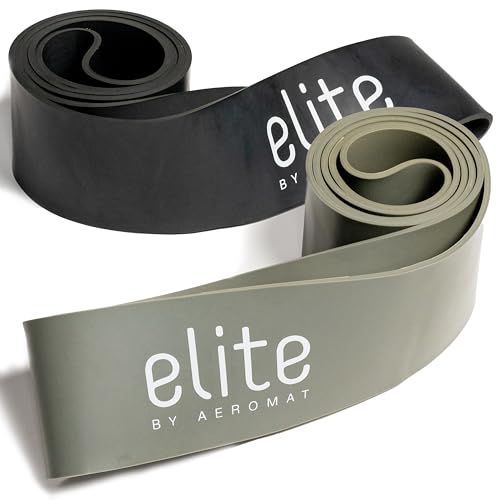 Aeromat Elite Power Band - Long Resistance Bands for Working Out, Pull Up Assistance Bands, Exercise Band, Gym Bands, Workout Bands Resistance for Men & Women - size: 70 - 200lbs (Monster Set)