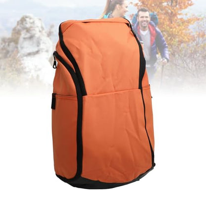 Basketball Backpack with Laptop Compartment, Large Capacity, Wet and Dry Segregation, Water, Lightweight Sports Backpack for Exercise Supplies and Daily Commute - color: Orange