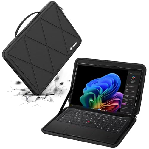 Smatree Hard EVA Protective Sleeve Case Compatible for 11.6 inch Lenovo 500e/500w/300w Gen 3/2, Lenovo 300e Gen2/3/Chromebook 2nd Gen, for 12.3 inch ThinkPad X12 Detachable Sleeve (X8016T) - color: X Series-Black, size: For 11.6 inch Lenovo 500e/300w Gen