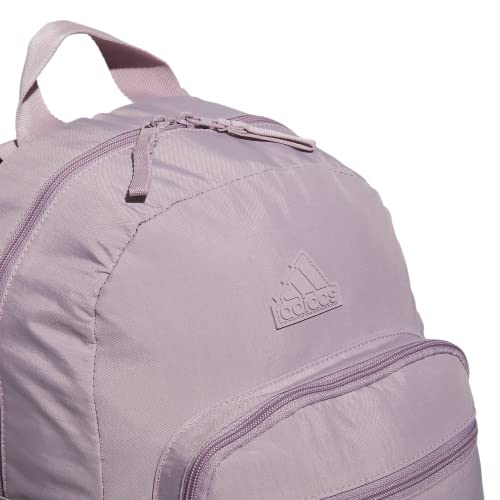 adidas Weekender Backpack – Small Lightweight Everyday Bag, 19L, Preloved Fig Purple/1, OSFA - color: Preloved Fig Purple/1