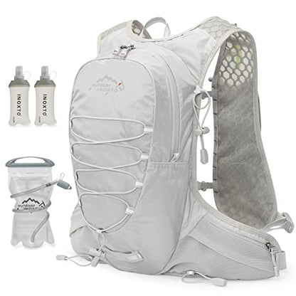 IX INOXTO Running Hydration Vest for Men Women Water Backpack for Running 3L Running Hydration Pack for Trail Running Marathon Race Hiking
