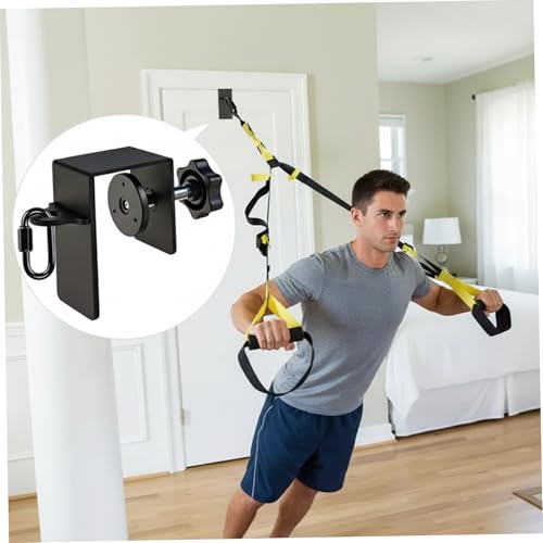 Wall Anchor for Resistance Bands Suspension Trainer & Battle Ropes Universals Doorway Mount for Home Gym Strength Training & Yoga