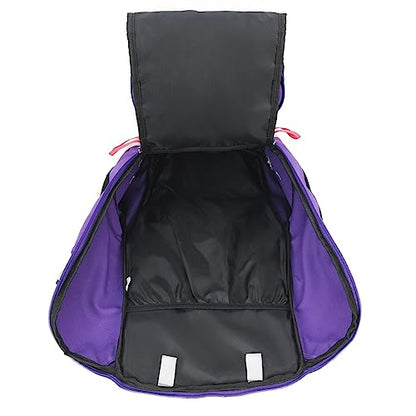 Bseash 40L Waterproof Hiking Camping Backpack with Rain Cover, Outdoor Sport Travel Daypack Rucksack for Skiing Cycling (Purple) - color: Purple