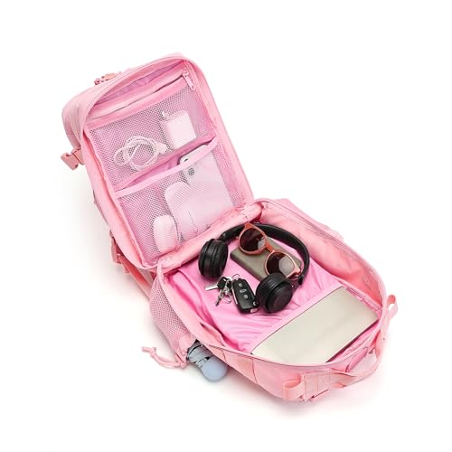 9L Mini Backpack for Men and Women, Small Backpack for Gym Hiking Travel Sports Running (20l-Pink) - color: 20l-pink
